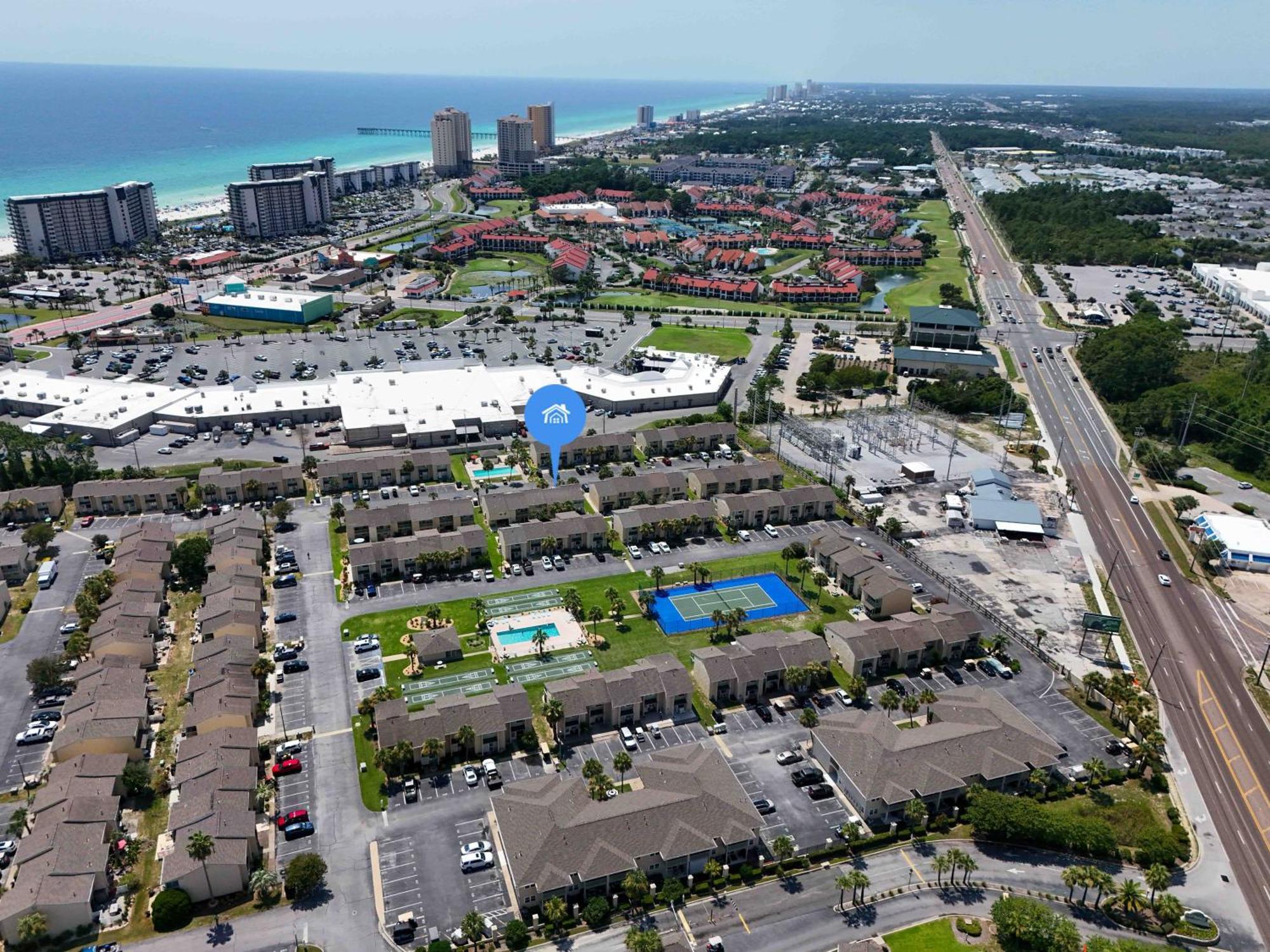 Beach Access Close To Walmart, Bowling,Skating And Game Room Panama City Beach Exteriör bild